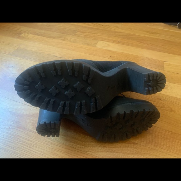 Sperry Top-Sider Emory Bootie - Blk Suede/Lthr 11M - Picture 2 of 10